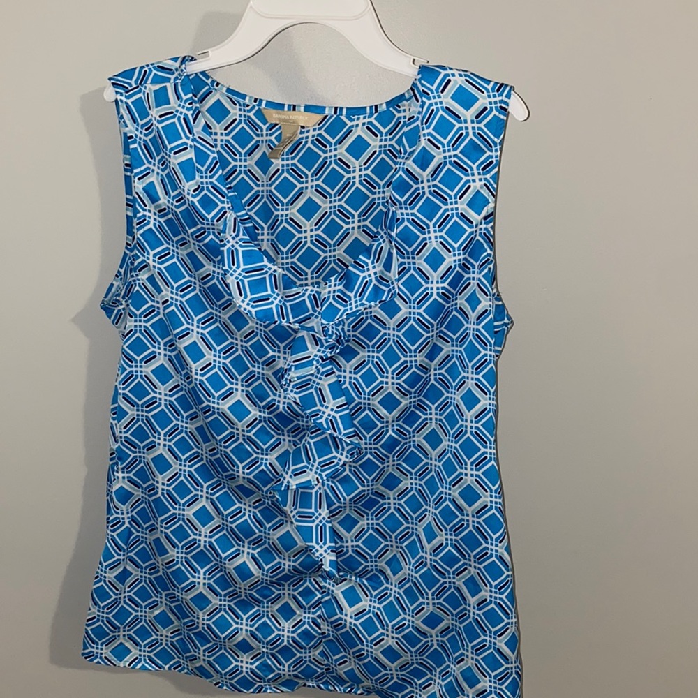 Banana Republic Professional Chic Blouse Ruffled